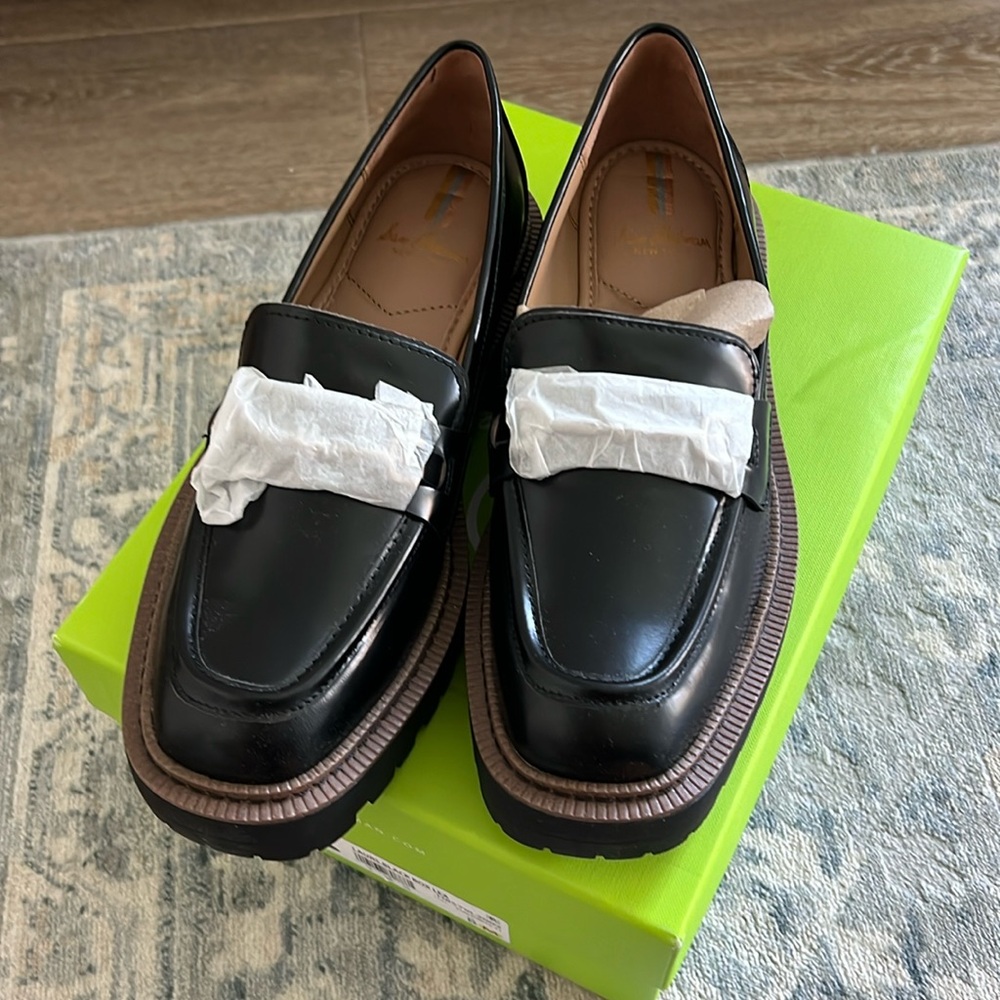 Sam Edelman Laurs Black Loafers